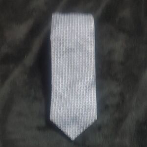 NWOT Jos. A. Bank Gray Ribbed Silk Tie